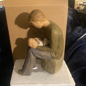 Willow tree new dad figurine